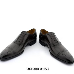 Giày tây nam hiện đại Oxford captoe brogues U1922 005