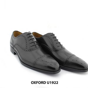 Giày tây nam hiện đại Oxford captoe brogues U1922 003