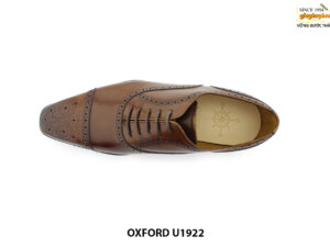 Giày tây nam hiện đại Oxford captoe brogues U1922 002