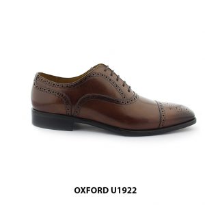 Giày tây nam hiện đại Oxford captoe brogues U1922 001