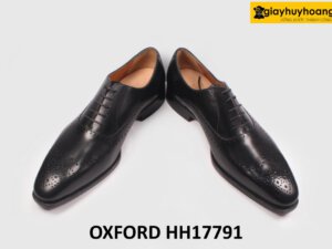 Giày da nam đế khâu goodyear đục lỗ brogues Oxford HH17791 004