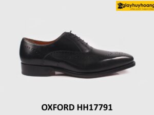 Giày da nam đế khâu goodyear đục lỗ brogues Oxford HH17791 001
