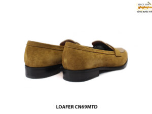 [Outlet size 41+43] Giày da lộn nam phối Loafer CN69MTD 008