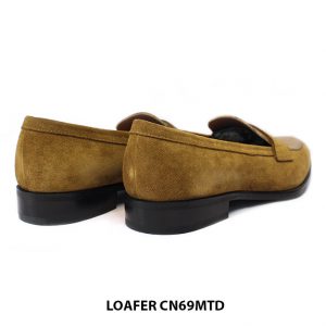 [Outlet size 41+43] Giày da lộn nam phối Loafer CN69MTD 008