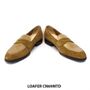 [Outlet size 41+43] Giày da lộn nam phối Loafer CN69MTD 006
