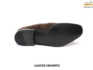 [Outlet size 41+43] Giày da lộn nam phối Loafer CN69MTD 005