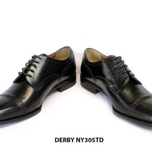 [Outlet size 39] Giày da nam thủ công cao cấp Derby NY305td 003