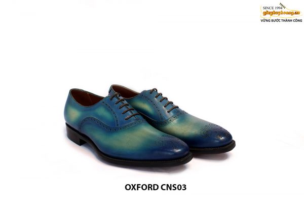 [Outlet size 41] Giày tây nam thủ công handmade Oxford CNS03 003