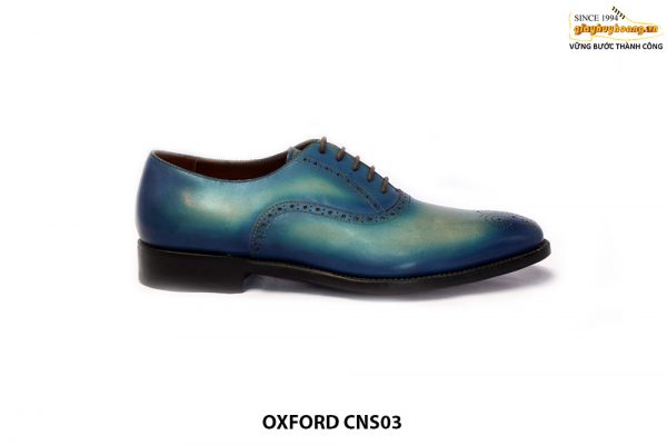 [Outlet size 41] Giày tây nam thủ công handmade Oxford CNS03 001