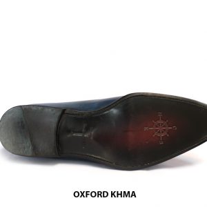 [Outlet size 46] Giày tây nam bức tranh đầy màu sắc Oxford KHMA 0014