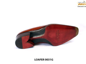 [Outlet Size 41] Giày lười nam đế da đặc biệt Loafer 0031G 006
