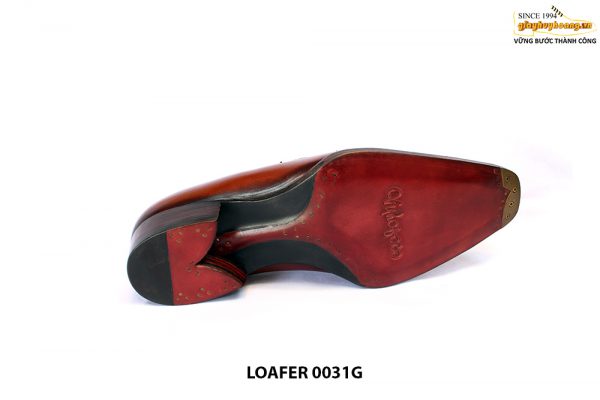 [Outlet Size 41] Giày lười nam đế da đặc biệt Loafer 0031G 006