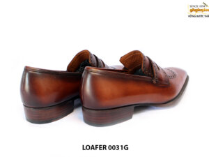 [Outlet Size 41] Giày lười nam đế da đặc biệt Loafer 0031G 005