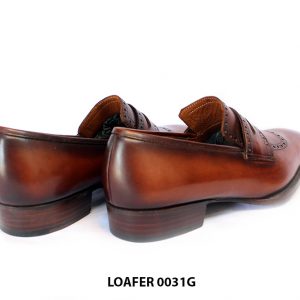 [Outlet Size 41] Giày lười nam đế da đặc biệt Loafer 0031G 005