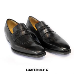 [Outlet Size 41] Giày lười nam đế da đặc biệt Loafer 0031G 003