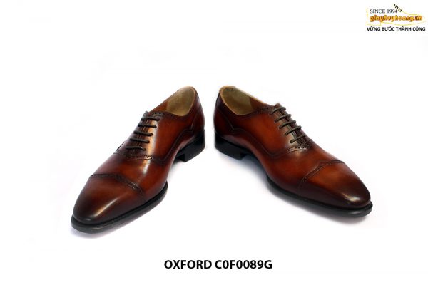 [Outlet size 41] Giày da nam cao cấp Oxford C0F0089G 006