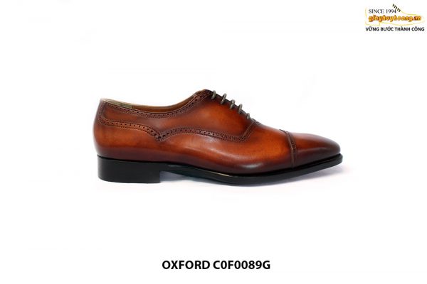 [Outlet size 41] Giày da nam cao cấp Oxford C0F0089G 001