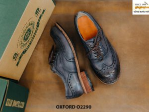 Giày da nam dáng tròn Oxford O2290 005