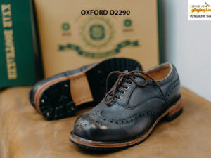 Giày da nam dáng tròn Oxford O2290 004