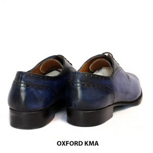 [Outlet size 40] Giày tây nam xanh dương cao cấp Oxford KHMA 005