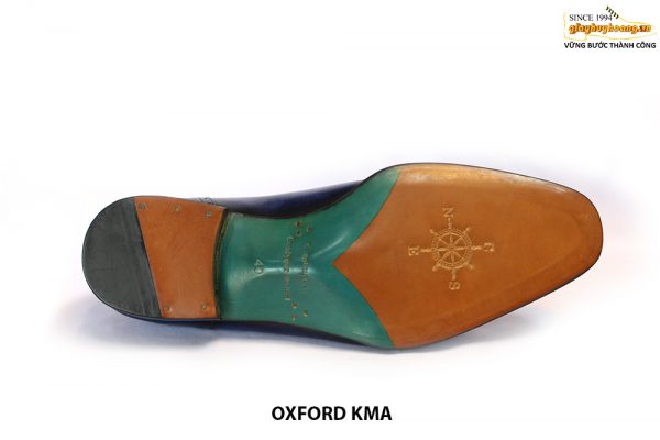 [Outlet size 40] Giày tây nam xanh dương cao cấp Oxford KHMA 004