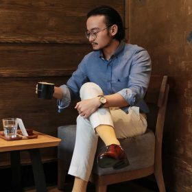 Bí kíp phối quần áo với giày tây nam tại giayhuyhoang 003