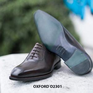 Giày da nam mũi trơn cao cấp Oxford O2301 003