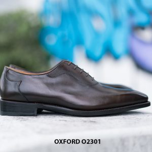 Giày da nam mũi trơn cao cấp Oxford O2301 002