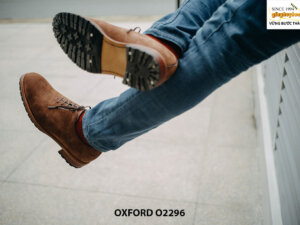Giày tây nam da lộn Oxford Wholecut O2296 006
