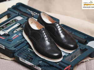 Giày da nam thể thao Sneaker Oxford O2295 002