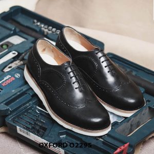 Giày da nam thể thao Sneaker Oxford O2295 002