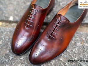 Giày da nam Whole Oxford đục lỗ O2299 003