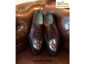 Giày da nam chính hãng Oxford O2304 001