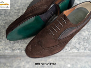 Giày tây nam cao cấp Wingtips Oxford O2298 004