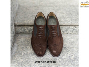 Giày tây nam cao cấp Wingtips Oxford O2298 002