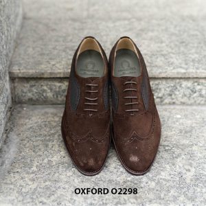 Giày tây nam cao cấp Wingtips Oxford O2298 002