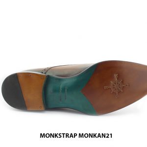 Giày da nam 2 khoá monkstrap MONKAN21 008