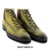 [Outlet size 41] Giày da nam Boot buộc dây CNES19 001