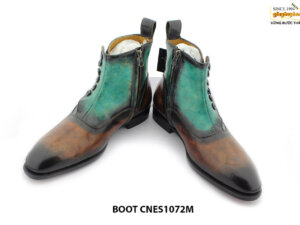 [Outlet size 44] Giày da nam Boot cổ cao CN1072M 003