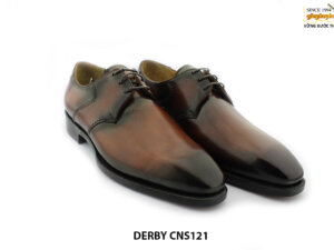 [Outlet size 41] Giày tây nam đơn giản Derby CNS121 008