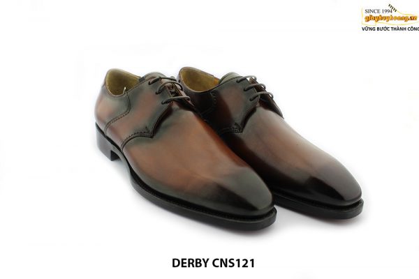 [Outlet size 41] Giày tây nam đơn giản Derby CNS121 008
