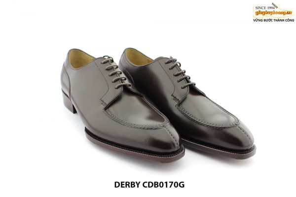 [Outlet size 41] Giày da nam trẻ trung Derby CDB0170G 006
