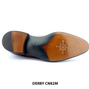 Giày da nam cổ điển mũi trơn Derby CN82M 009