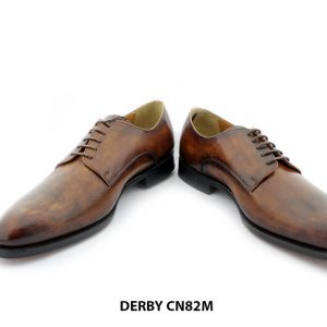 Giày da nam cổ điển mũi trơn Derby CN82M 007