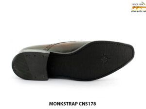 Giày da nam cao cấp Double monkstrap CNS178 008