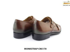 Giày da nam cao cấp Double monkstrap CNS178 007