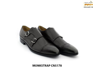 Giày da nam cao cấp Double monkstrap CNS178 003