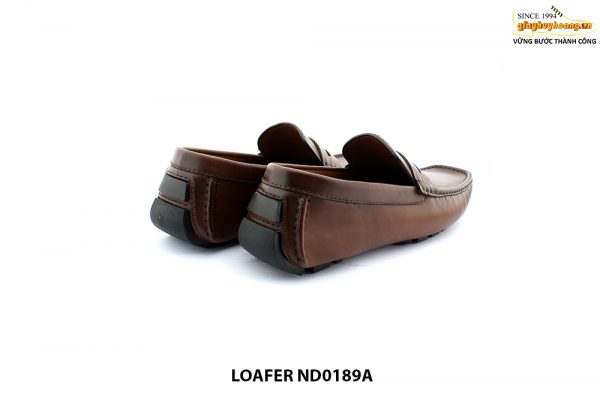 [Outlet] Giày lười nam da bò trơn Loafer ND0189A 009