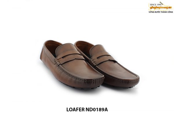 [Outlet] Giày lười nam da bò trơn Loafer ND0189A 007