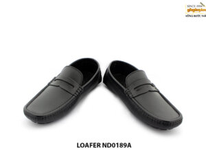 [Outlet] Giày da nam không dây vân Saffiano Loafer ND0189A 003